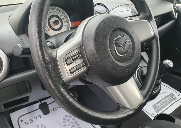 Mazda 2 cena 17700 przebieg: 190000, rok produkcji 2008 z Łazy małe 379